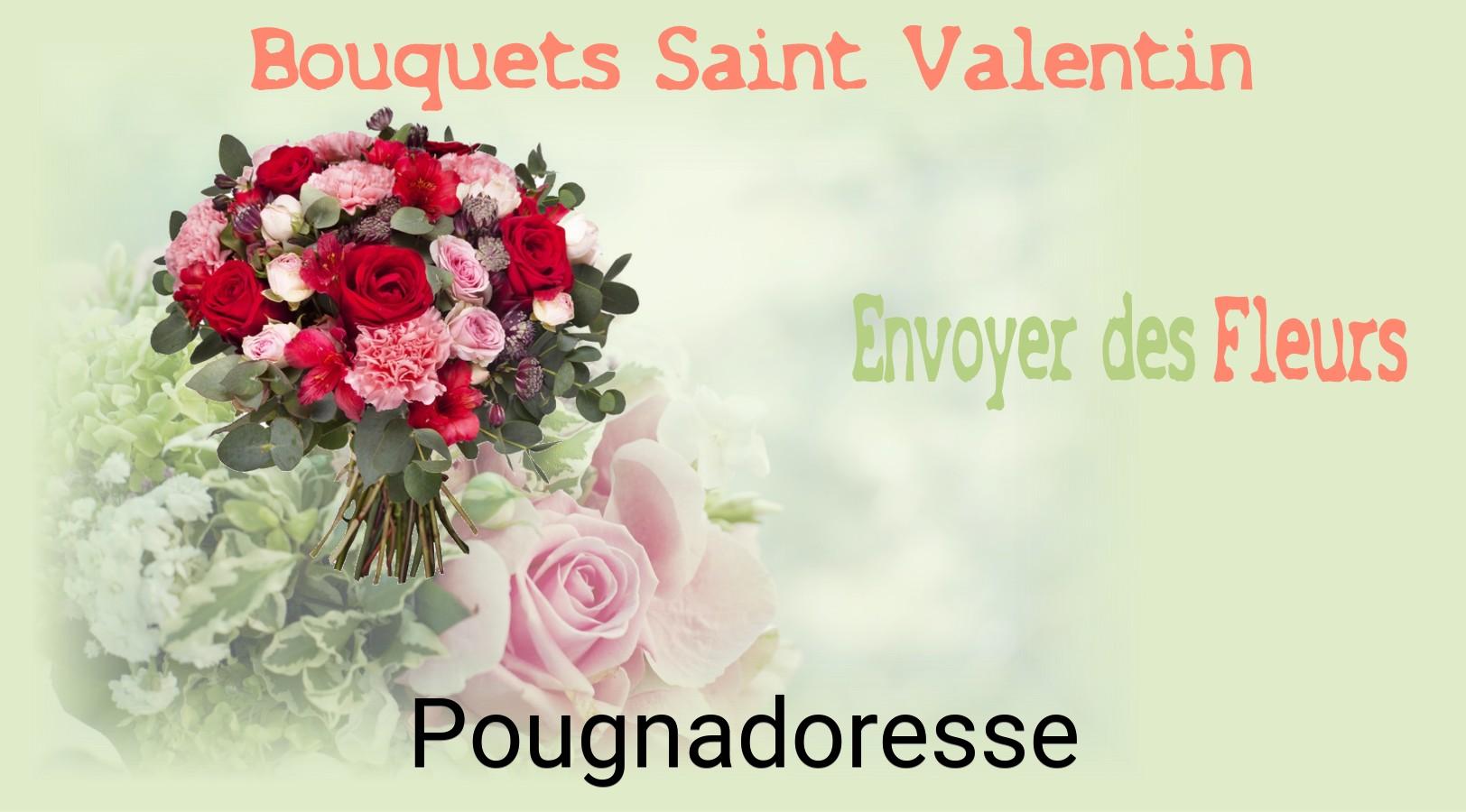 Roses de Saint-Valentin livrées à Pougnadoresse